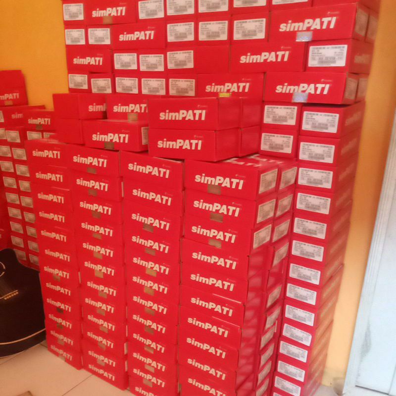 PERDANA TELKOMSEL BERLAKU SE INDONESIA PER100PCS