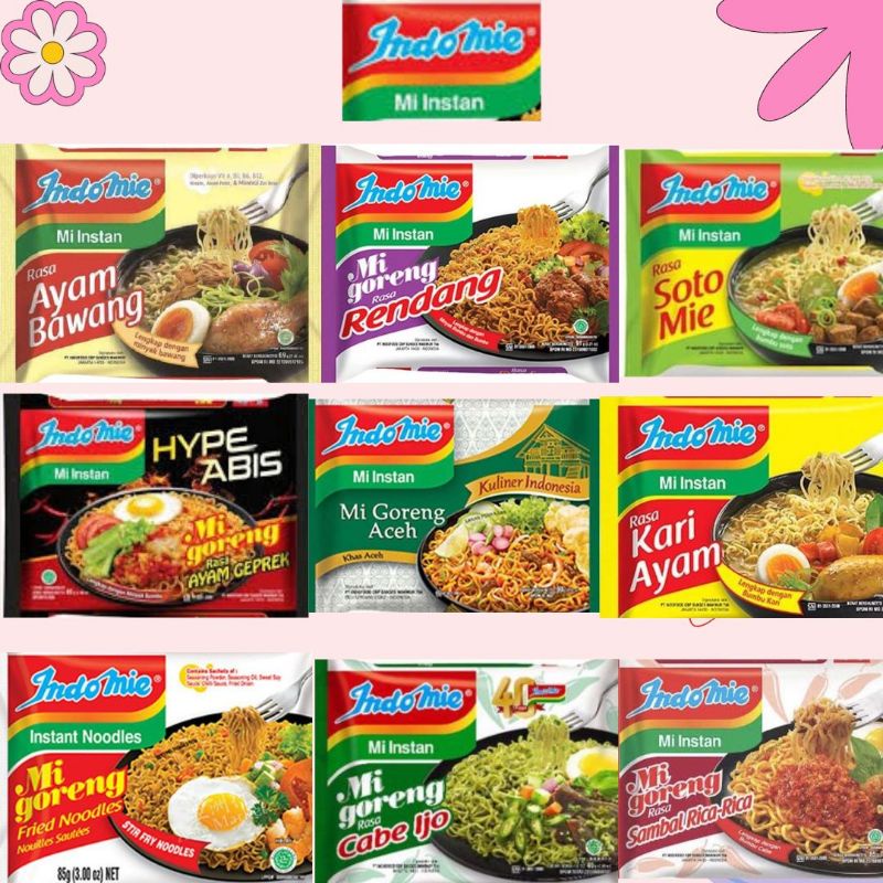 

INDOMIE ALL VARIANT GORENG DAN KUAH