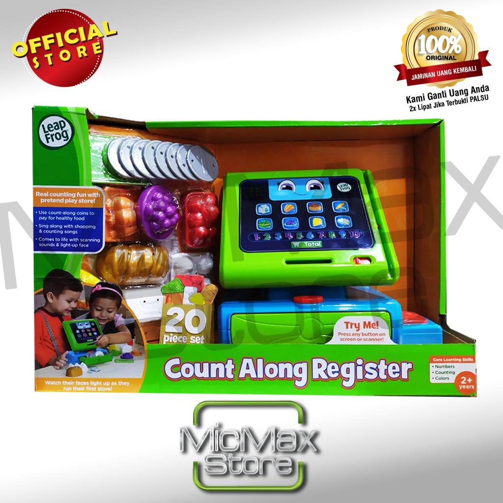 LeapFrog Leap Frog Count Along Register Kasir Mainan Anak