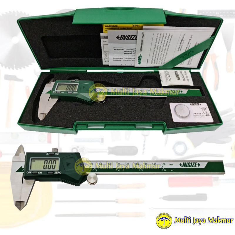 DIGITAL CALIPER 1108-150 6&quot; INSIZE ORIGINAL