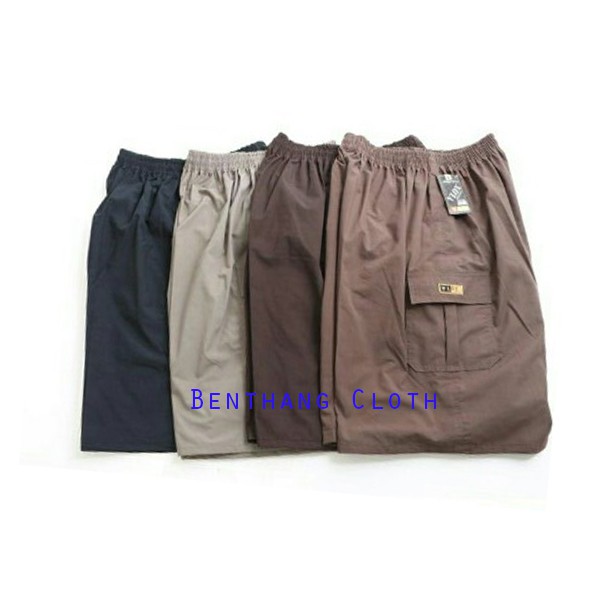 CELANA PENDEK TWILL CARGO BEAR