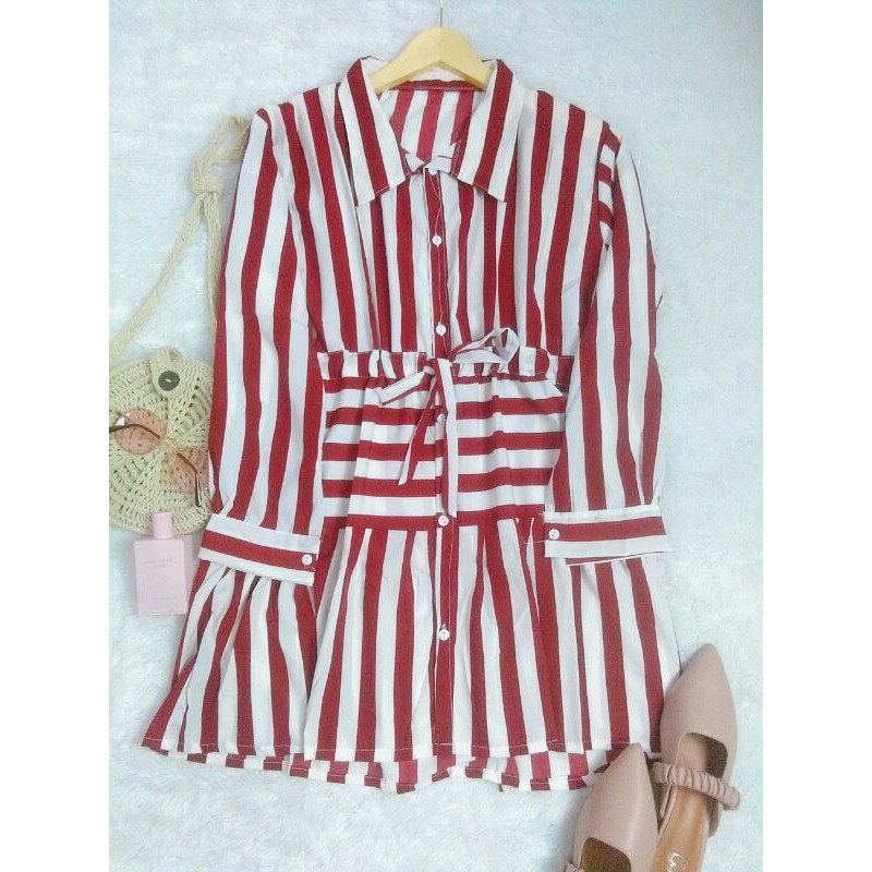 TUNIK KEMEJA SERUT SALUR NAGITA