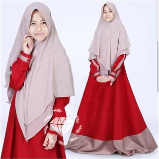NOURA SYARI KIDS EP BAJU MUSLIM ANAK PEREMPUAN BUSANA NOURA SYARI KIDS EP BAJU MUSLIM ANAK PEREMPUAN BUSANA
