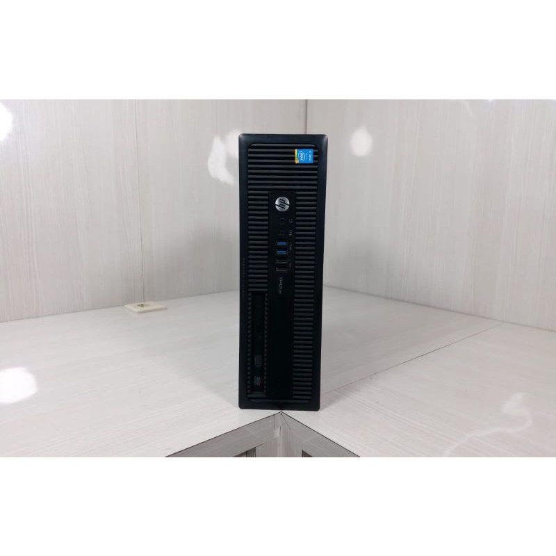 Paketan Pc Hp Prodesk 600 G1 Core i5 Gen 4 Ram 4Gb Hdd 500Gb Lcd 20In Wide Siap Pakai Bergaransi