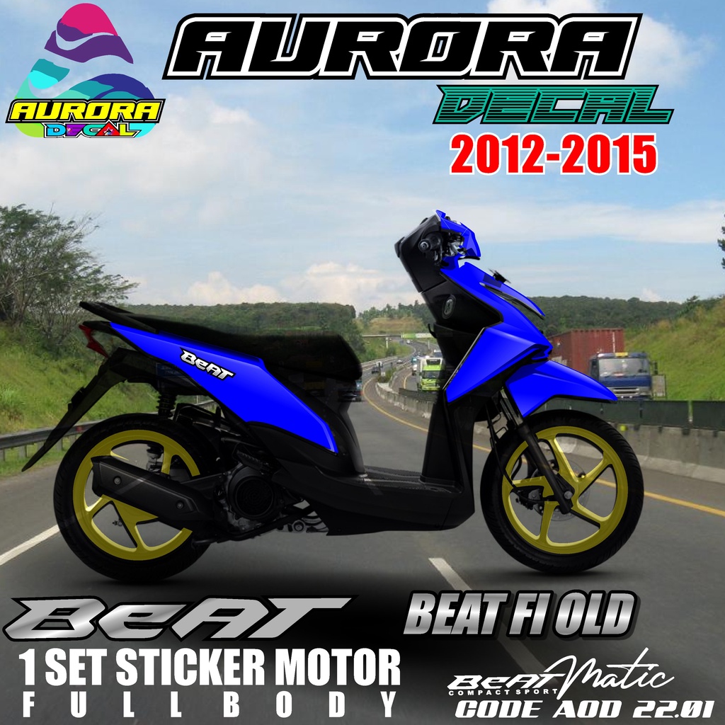 Jual Decal Dekal Sticker Stiker Striping BEAT FI OLD LAMA FULL BODY