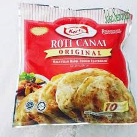 

karts Roti canai 580gram 7 pcs