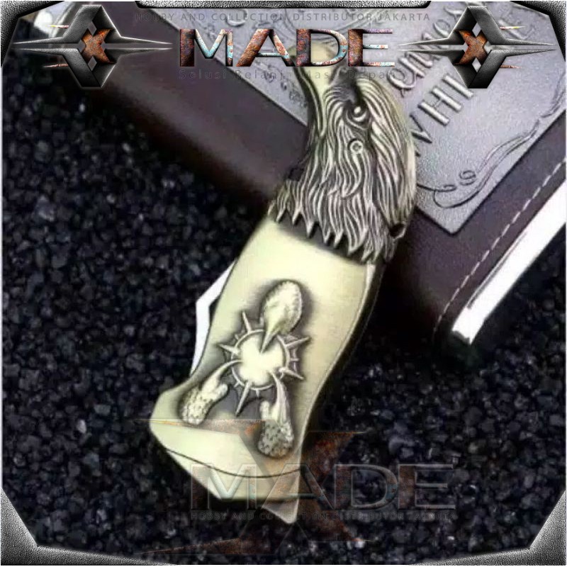 Korek  Api Gas Bara Pisau Elang mancis Las Lighter Unik