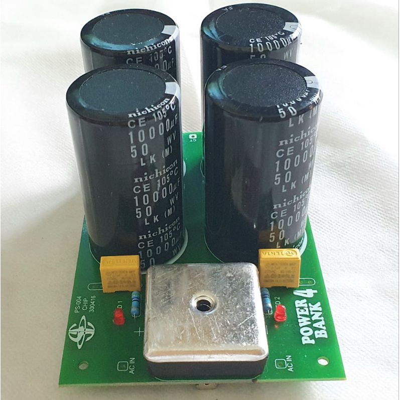 Kit PSU 4 Elco NICHICON 10000uf 50V Dioda Kotak
