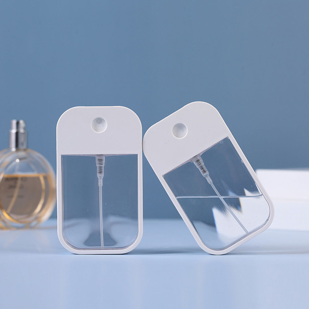 【COD Tangding】38ml Card Perfume Spray Bottle Plastic Square Refilling Portable Carry-on Separate Bottling