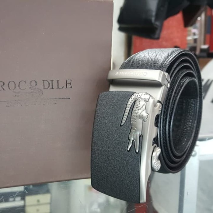 IKAT PINGGANG PRIA KULIT ASLI CROCODILE MODEL REL