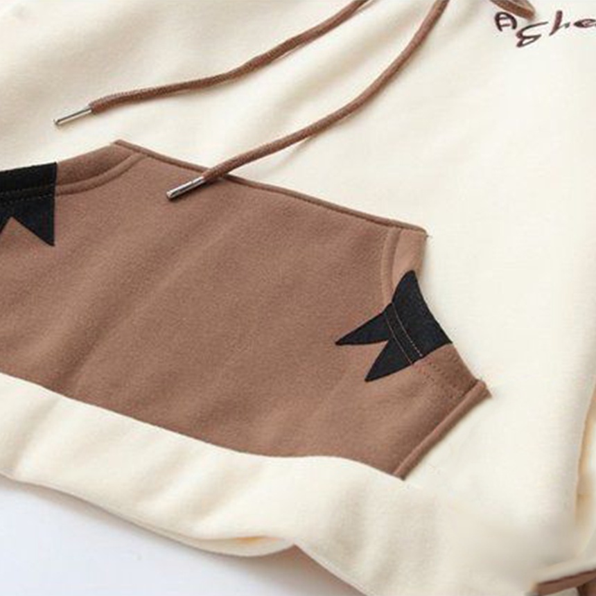 Vallina Hoodie Premium Cartoon Sheep Sweater Wanita Korean Style-4