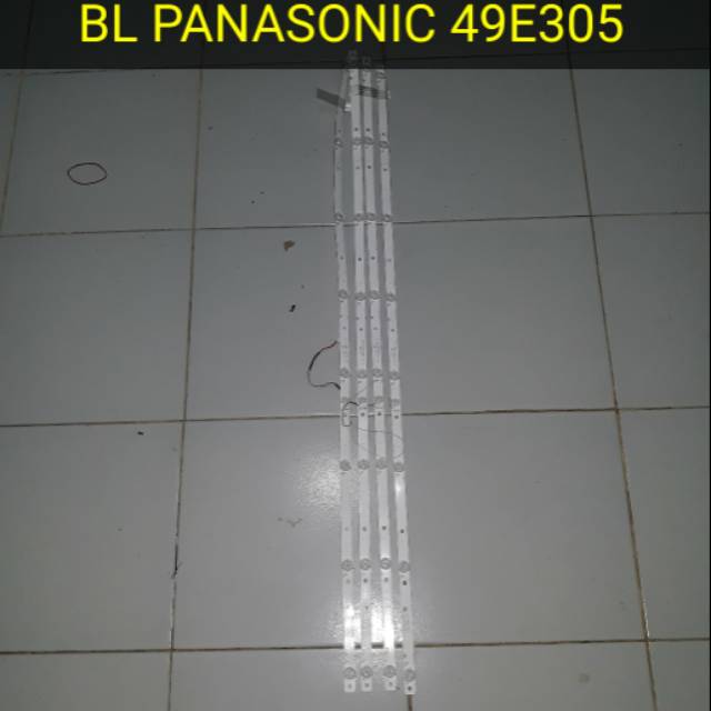 BL-LAMPU BACKLIGHT TV LED PANASONIC TH-49E305G 4BATANG 8KANCING 3V