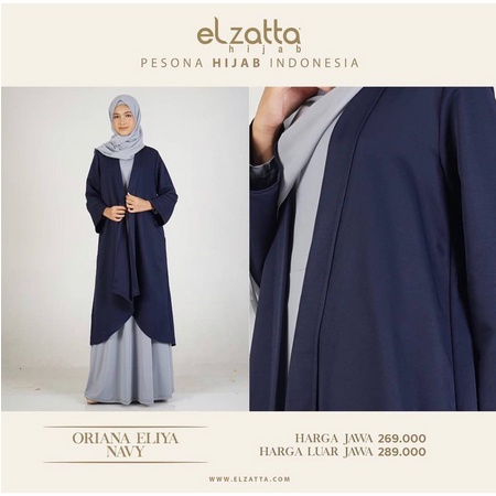 OUTER ELZATTA CARDIGAN POLOS OUTER GAMIS ORIANA ELIYA ELZATTA