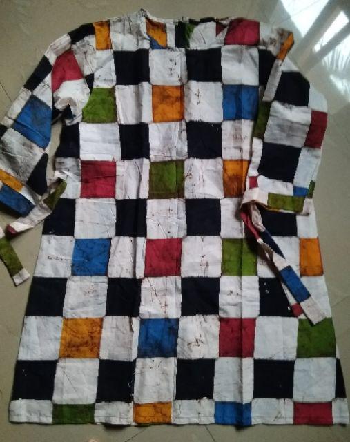 Tunik Batik Catur Warna
