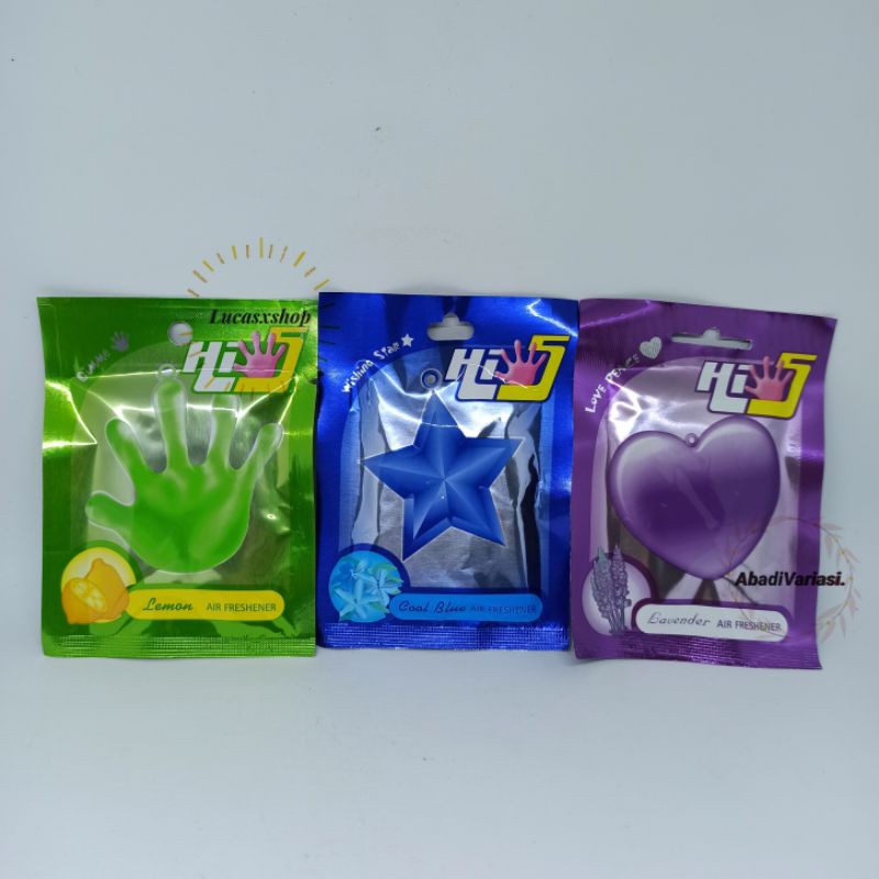 Parfum Wangian Gantung Hi 5 Lavender-Cool Blue-Lemon