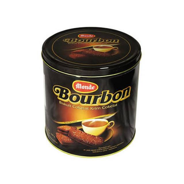 

Biskuit monde bourbon kaleng