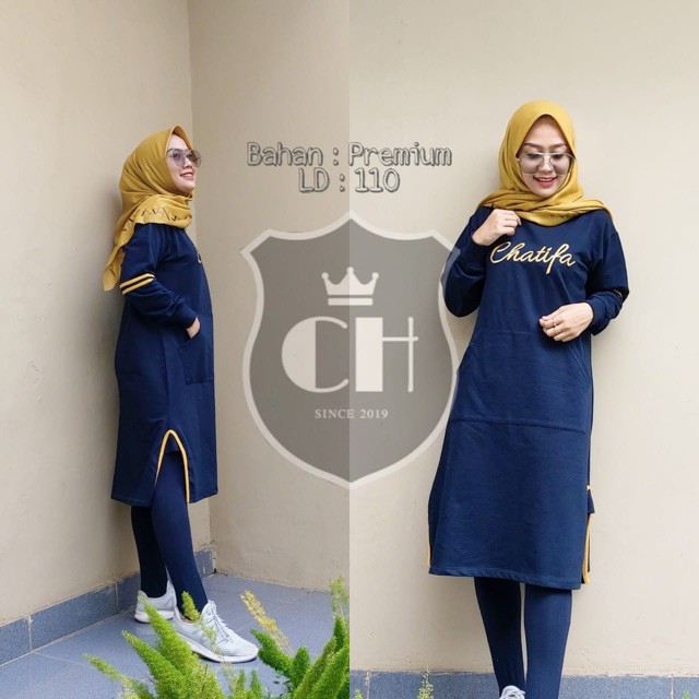 PAKAIAN WANITA TUNIK STYLE KEKINIAN BARU / Tunik Import CH chatifa