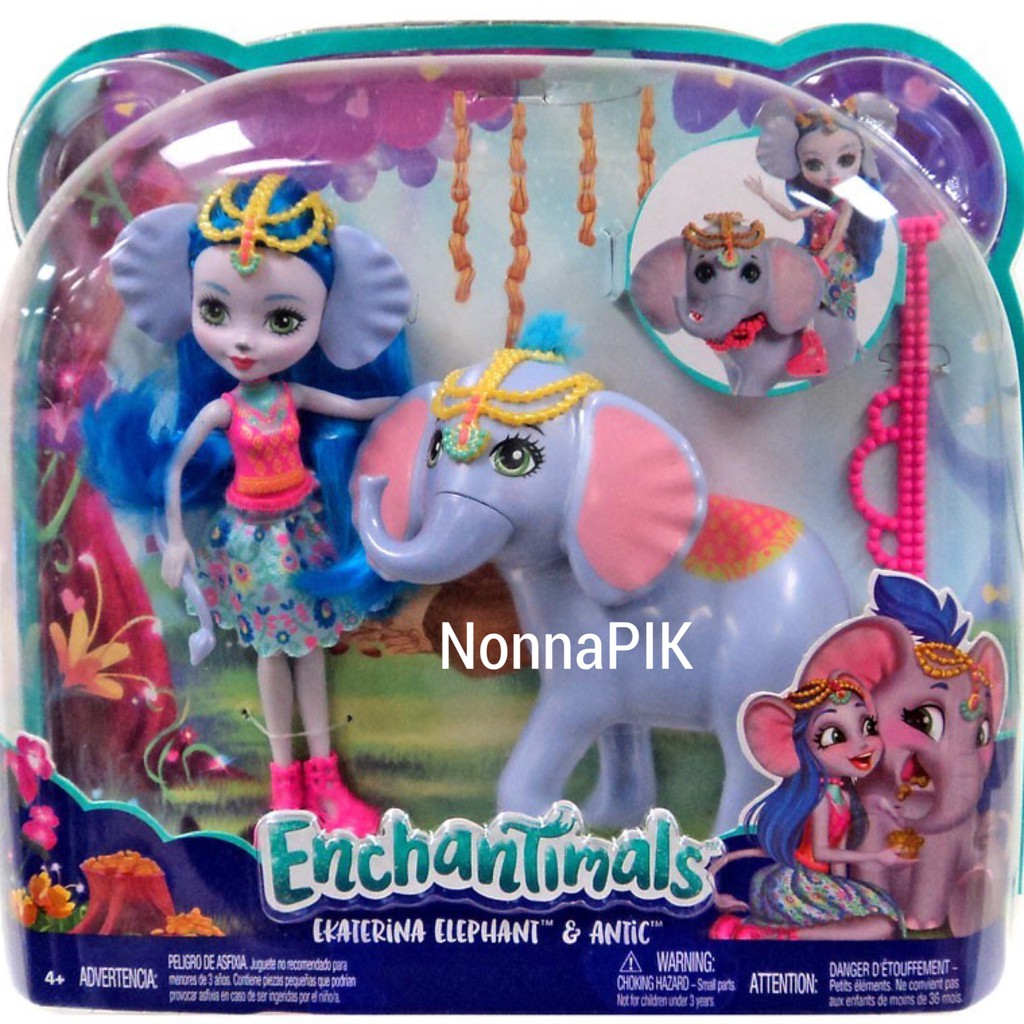 Enchantimals Ekaterina Elephant™ Doll &amp; Antic Figure