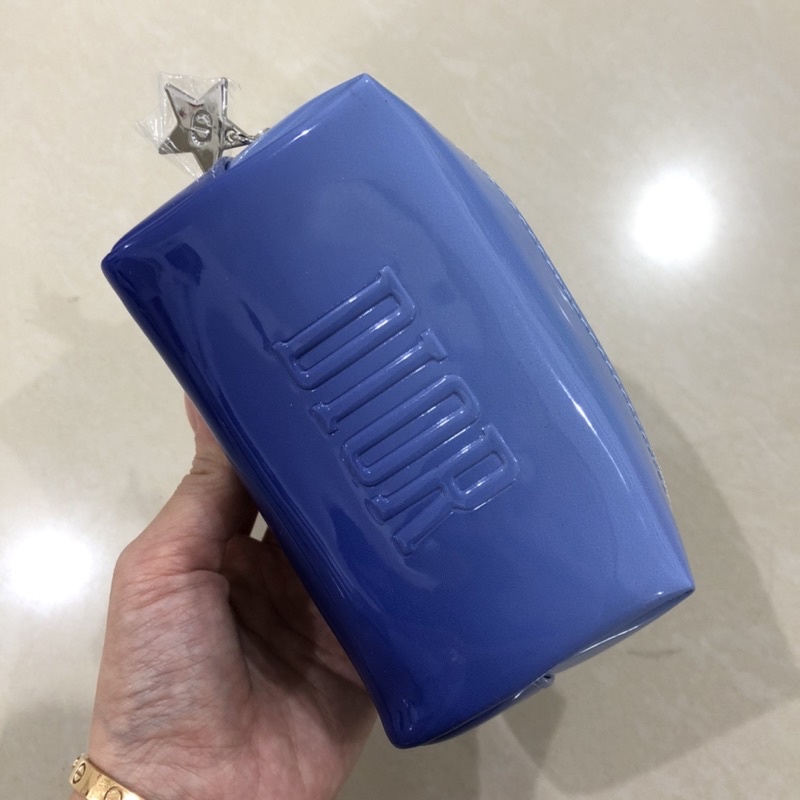 Dior Pouch Small Blue Two Tone