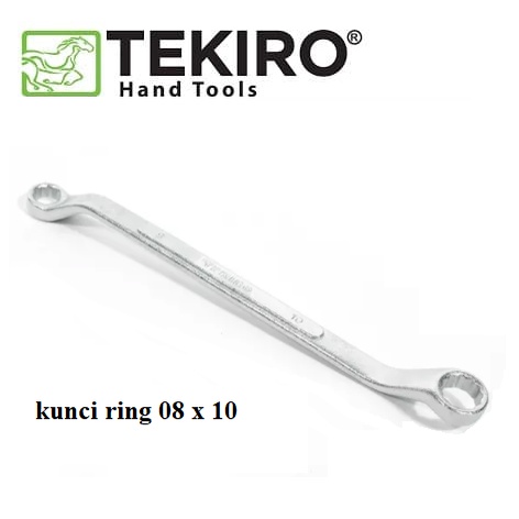 Tekiro Kunci Ring 08 x10 Mm / Box And Wrench 08x10 Mm / Kunci Ring