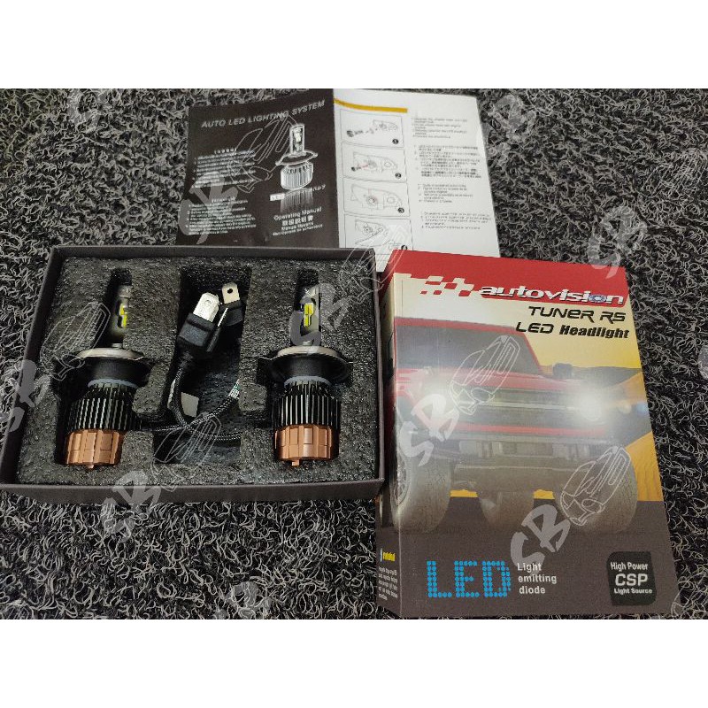 LED Autovision Tuner RS LED H4 3 warna 3000k 4300k 6000k garansi resmi