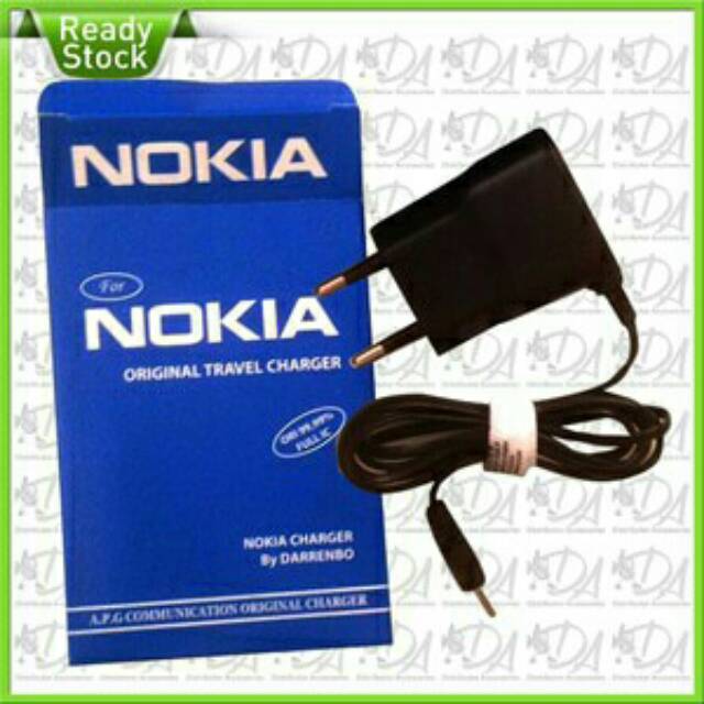 TRAVEL CHARGER NOKIA UJUNG KECIL + PACKING DUS