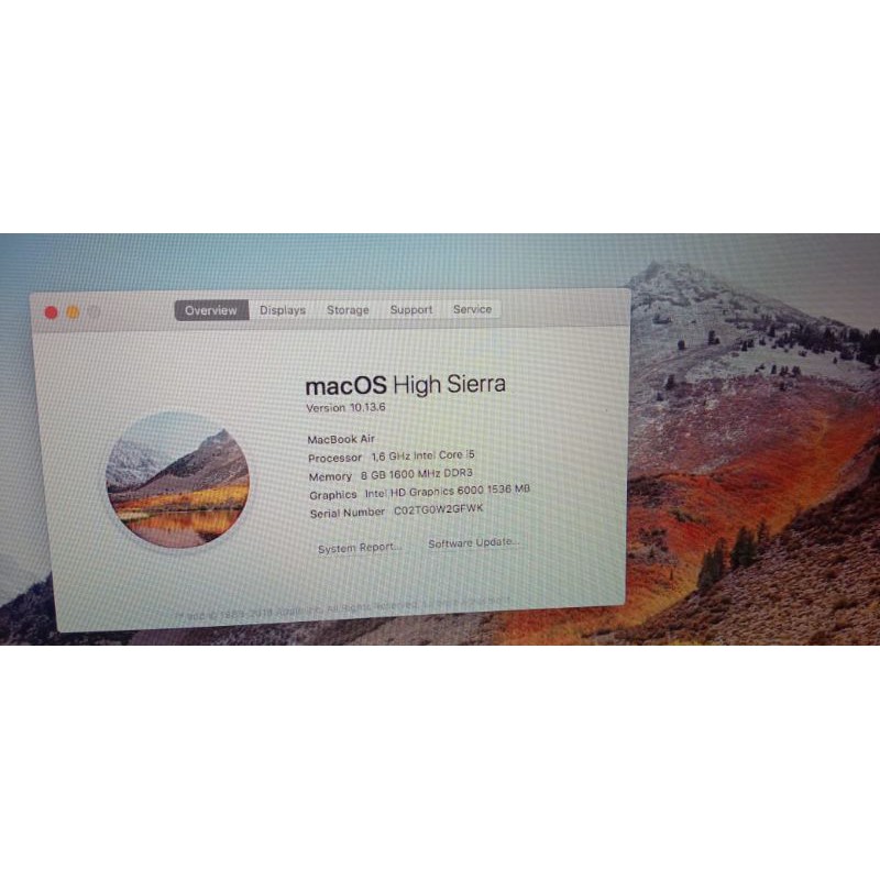 OBRAL.. MIC AIR 11 IN 2015 ..RAM 8GB ..SSD 128..CIRE I5..MULUSS