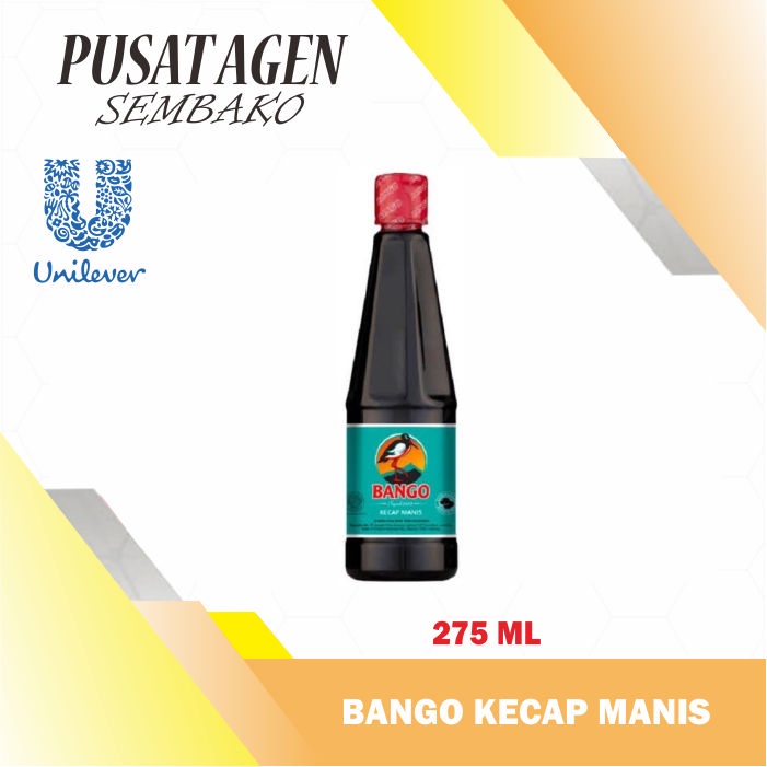 

BANGO KECAP MANIS KEMASAN BOTOL 275 ML BOTTLE 275ML