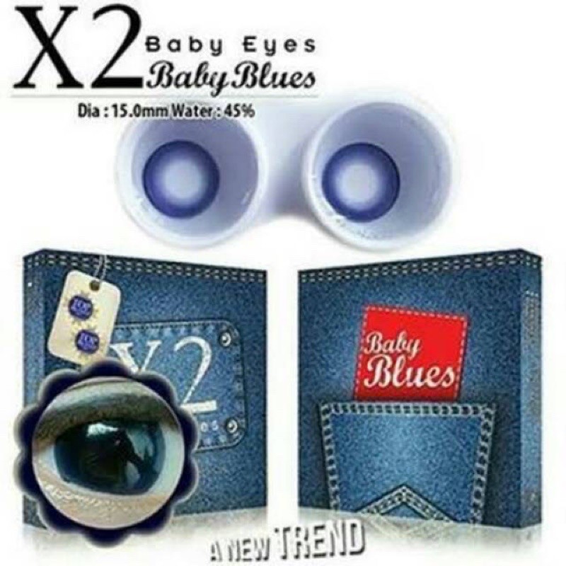 Softlens / Softlen / Soflen / Soflens X2 Baby Blues