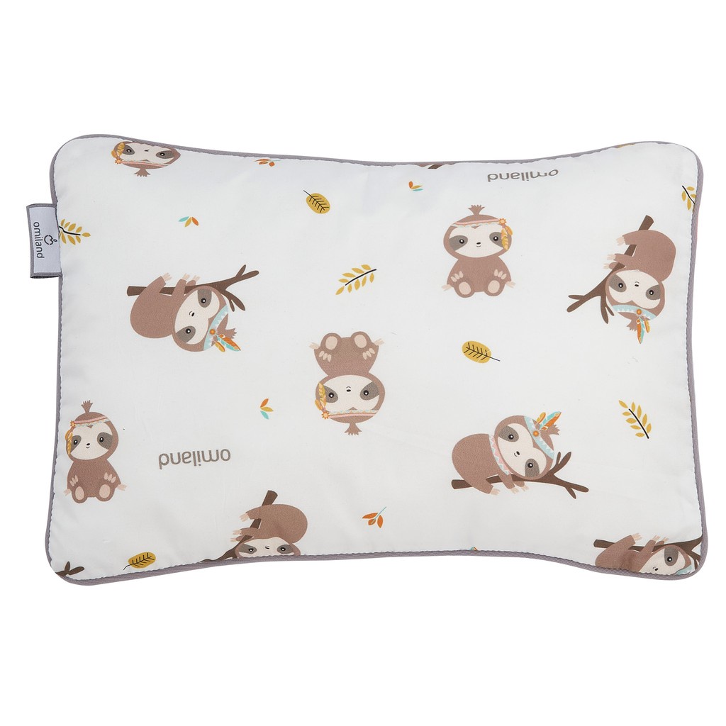 Omiland Bantal Guling Bayi Set Peang Sloth Series -iva