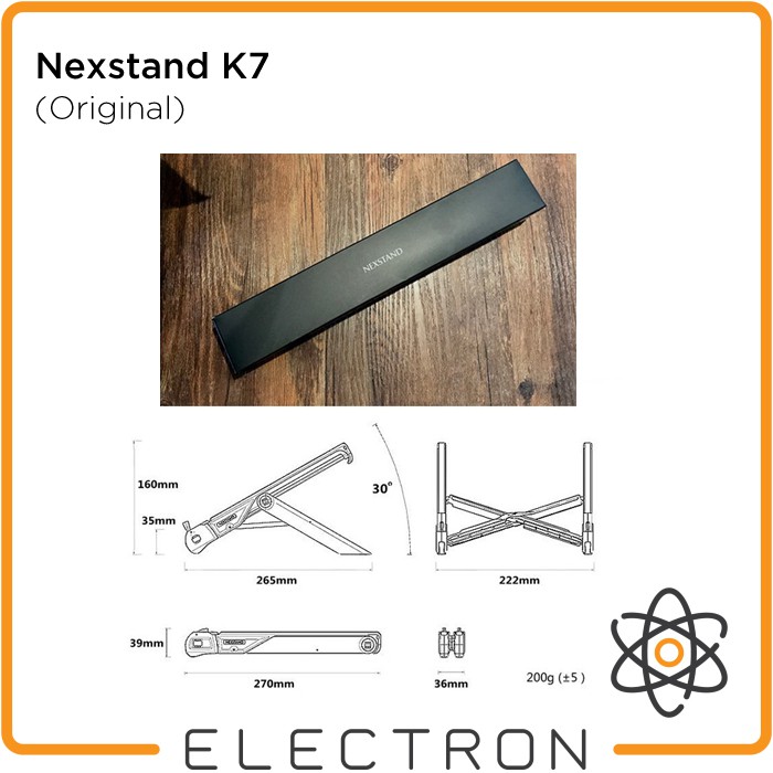 Nexstand K7 Ergonomic Adjustable Laptop Stand DJ Portable Folding