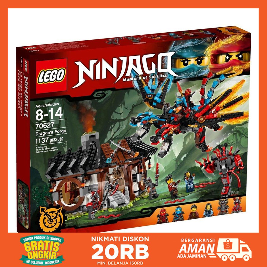 lego ninjago dragon's forge