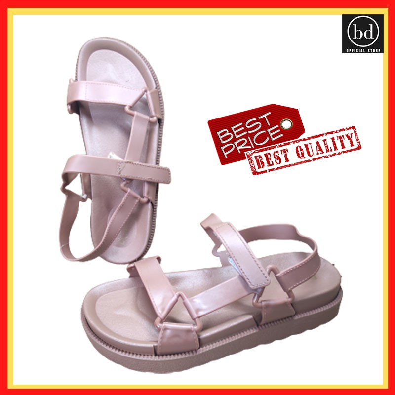 Sandal Jelly / Sendal Karet cewek / Wanita Dewasa H2cm Laluna Import Quality Murah Terbaru 417
