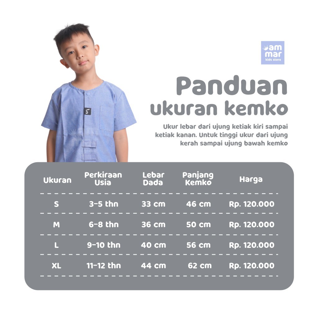 AMMARKIDS BAJU KOKO ANAK SETELAN 3-12 TAHUN ATTAQI SERIES |OMAR SERIES | ZEN SERIES LITTLE KAHF