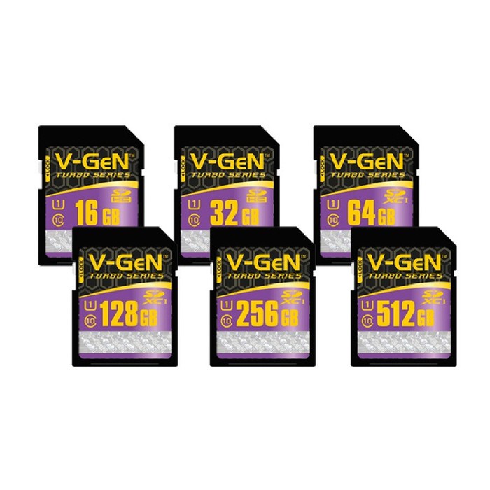 SDHC C10 TURBO V-GeN 16GB