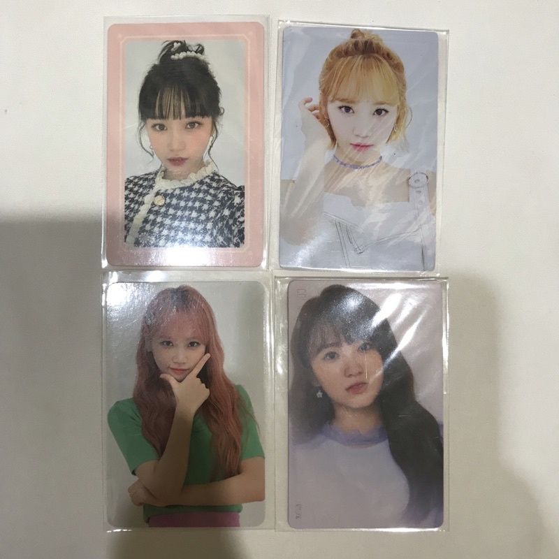 [Ready Stock] Official Iz*one izone Official Photocards PC One The Story OTS MD Benefit Bene Chaewon