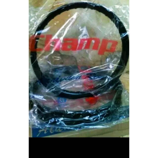 BRILIANTVELG CHAMP RING 18 UKURAN 185 -215 warna HITAM