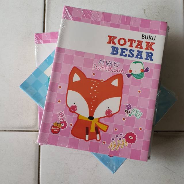 Buku Kotak-Kotak Besar 38 lembar Eceran