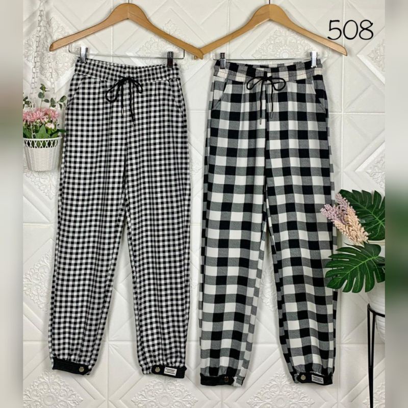 celana kotak Zara import