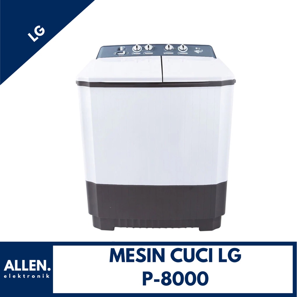 Mesin Cuci 8 kg LG P-8000
