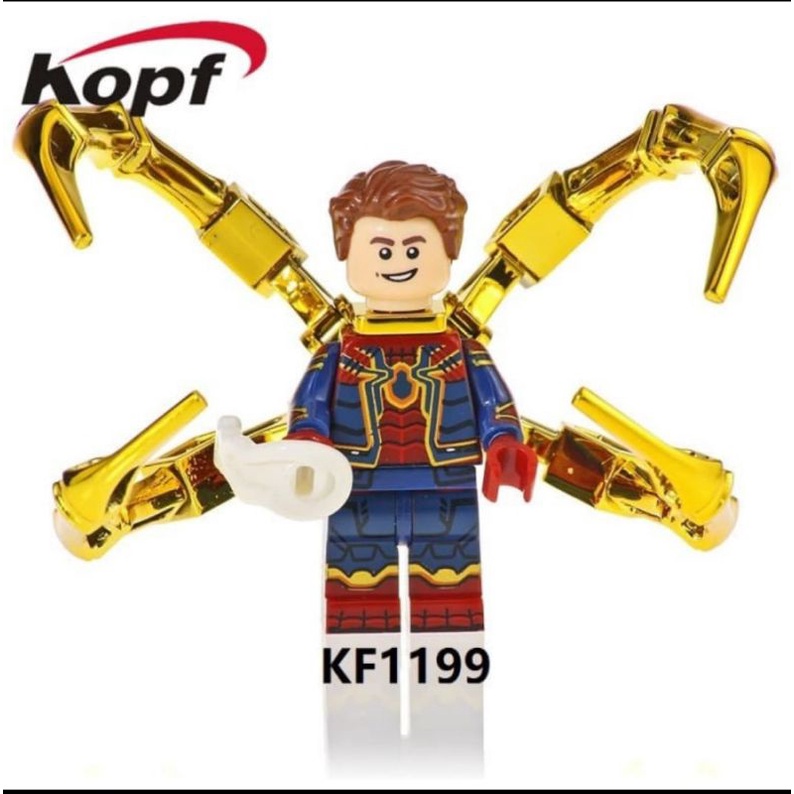 Mainan anak lego bootleg mini figure Spiderman no way home