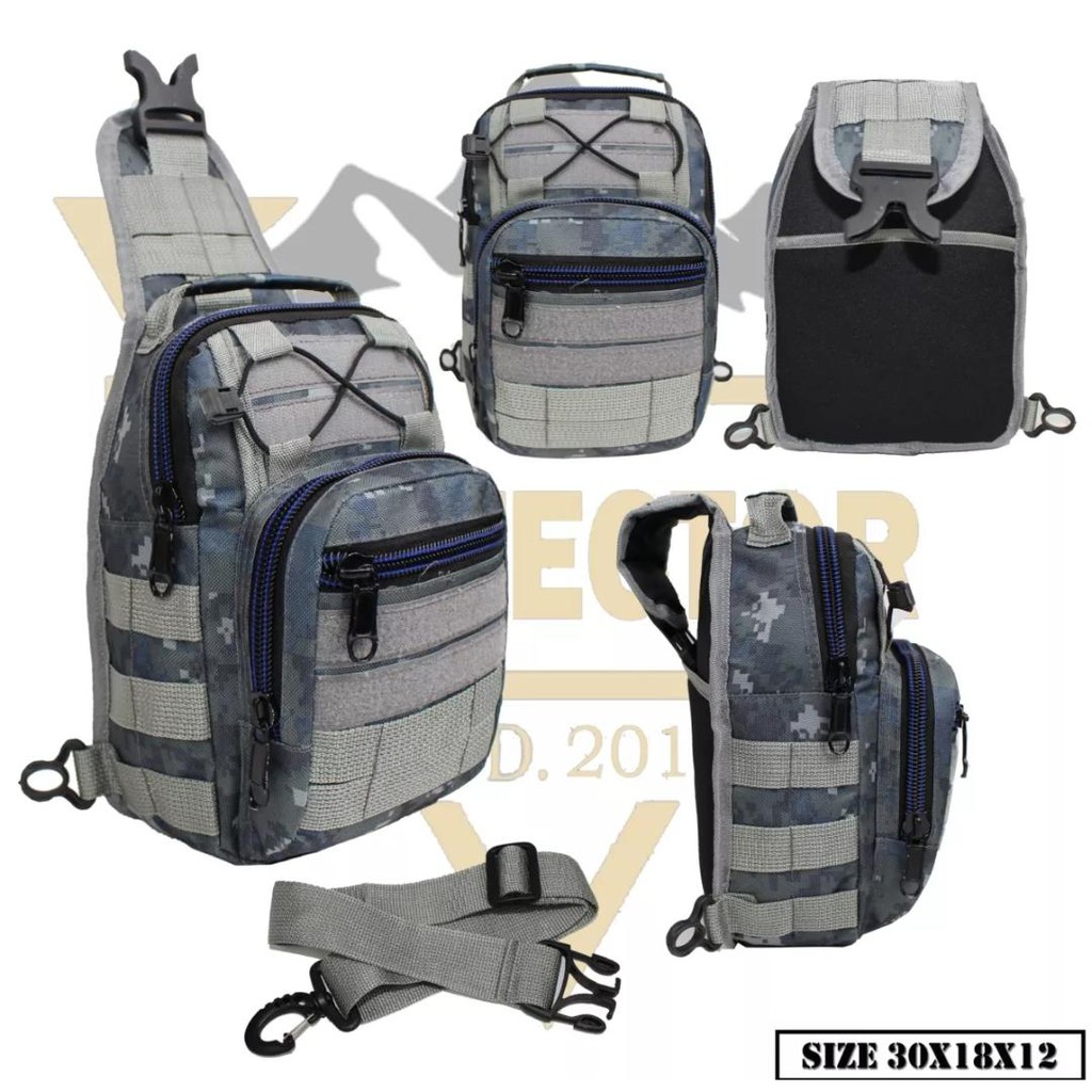 Slingbag Army TACTICAL Pria Wanita ( HARGA GROSIR ) Tas Sepeda Tentara