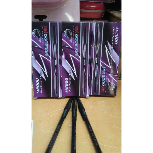 

1 Lusin/Pack (isi 12 Pcs) Pulpen/Ballpoint M2000ND / Bolpoin Murah / Pulpen Murah Standart Pilot M20