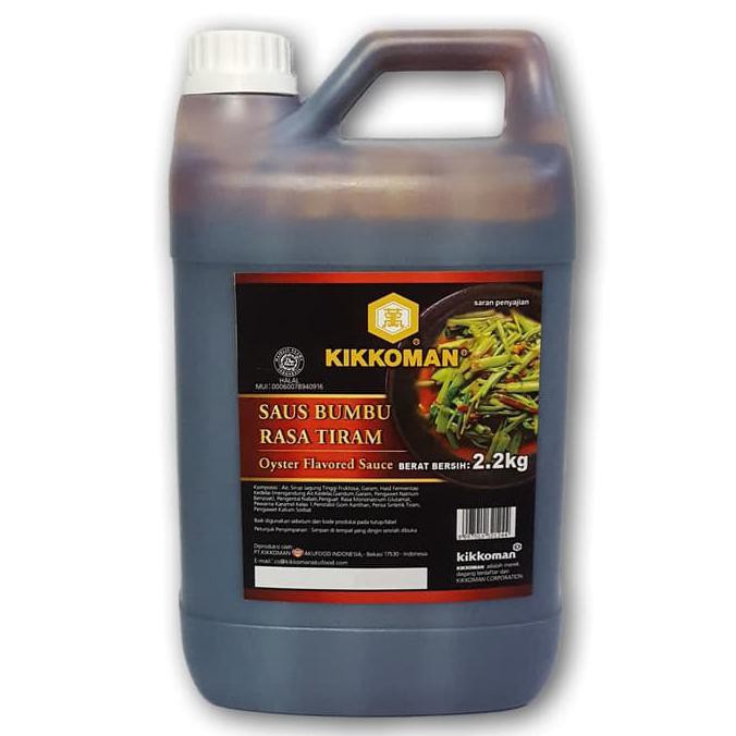 

Sale Kikkoman Oyster Sauce Halal Jerigen 2L