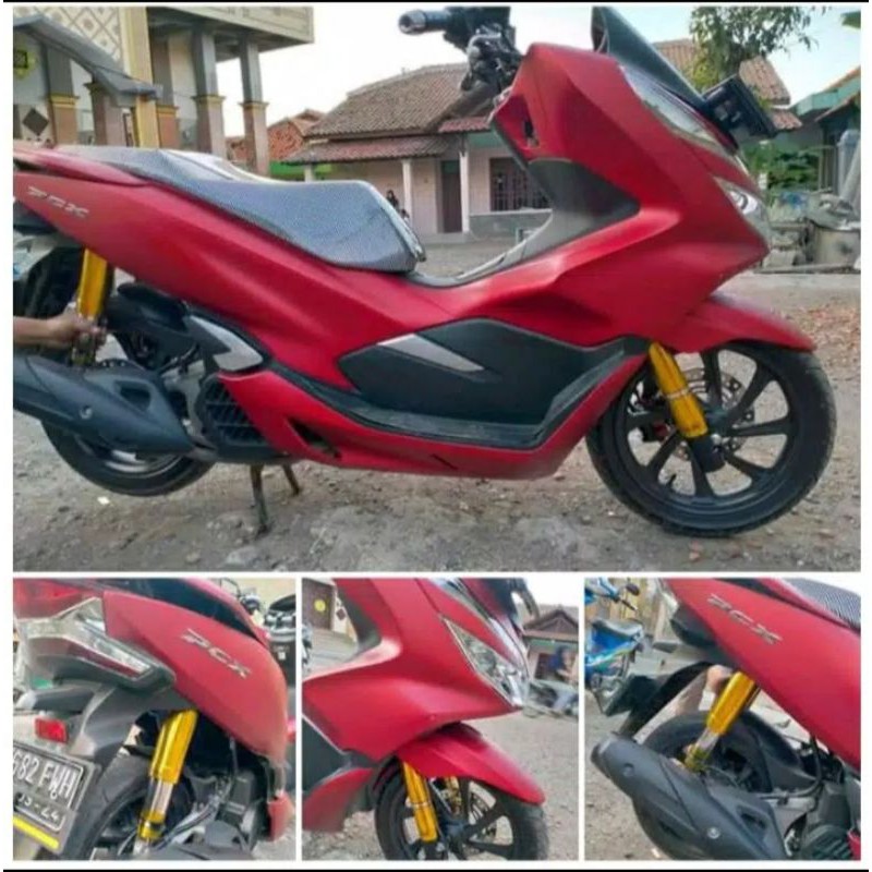 COVER SHOCK PCX DEPAN BELAKANG