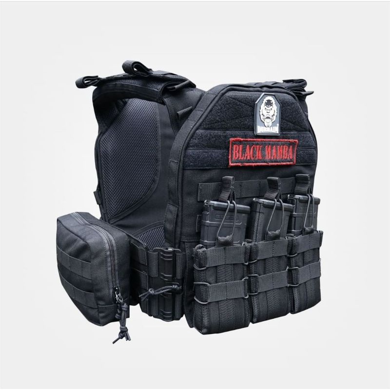 DURHAIM BLACK MAMBA | Flashmod Release System / Body Vest Blackmamba Original