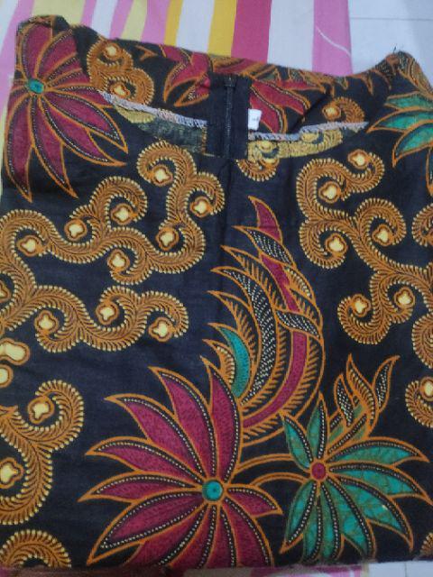 Atasna Batik Wanita Ppbtk07 Modern Batik Cassual/atasanbatik