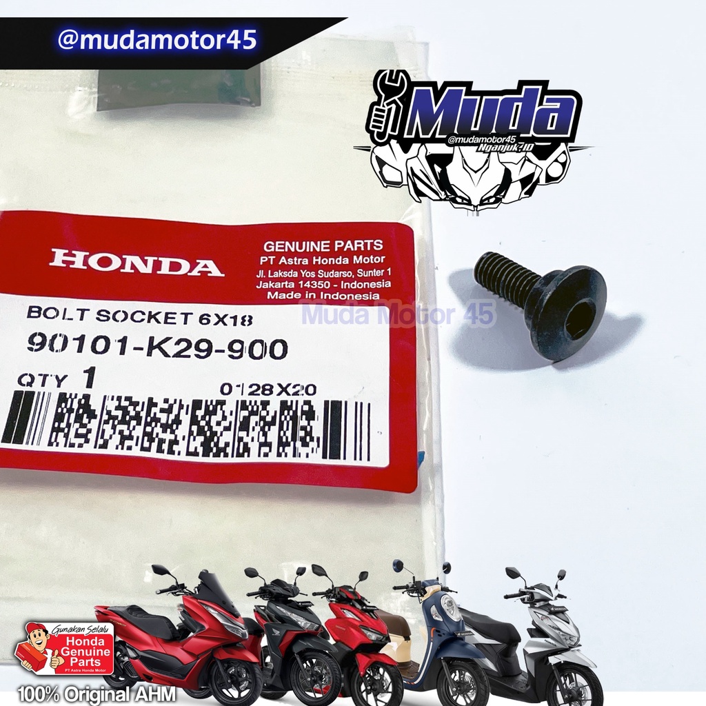 BAUT COVER CVT OR SPAKBOR KOLONG HUGGER BEAT SCOOPY VARIO PCX 110 125 150 160 MATIC HONDA ORIGINAL 9