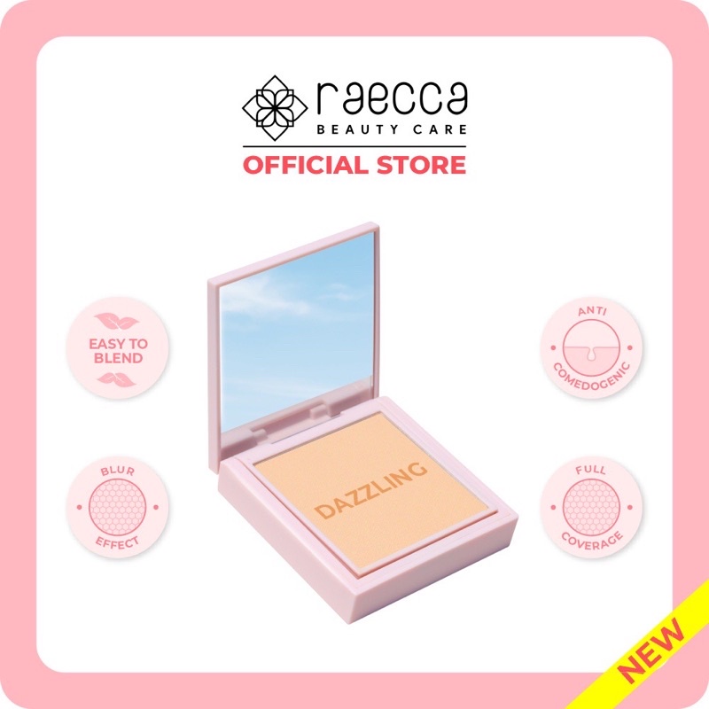 READY! BEDAK RAECCA INSTANT BLURRING EFFECT SHADE STUNNING DAZZLING CHARMING AMAZING POWDER BEDAK PADAT RAECCA VIRAL INSTANT BLUR BEDAK VIRAL RAECCA PENUTUP PORI-PORI