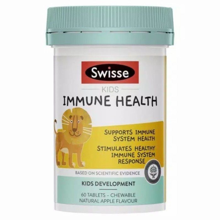 Swisse Kids Immune Health 60 Tablets - Vitamin Swisse